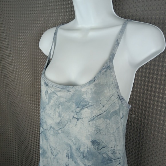 EVCR Athletic Dress Women's Medium Blue Gray Racerback Built In Shorts soft - Picture 3 of 11